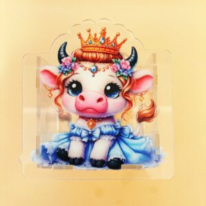 B245-wedding dress cow pen holder