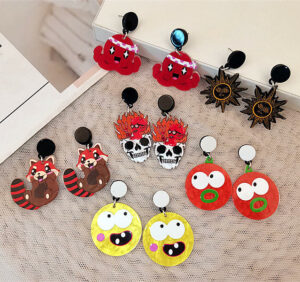 O1CN01tUyMBH27ScVn36Q5m__3843297796-0-cib Wholesale Skull Fun Acrylic Earrings