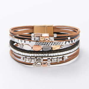 Wholesale Boho Leather Multi-layer Bracelet