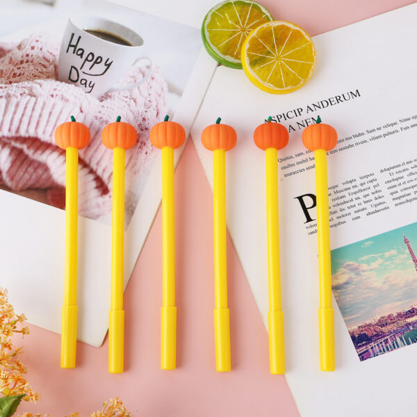 O1CN01tXXjrZ1egFQJu9t6m_2208127063900-0-cib Wholesale Plastic Halloween Pumpkin Gel Pen