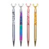 Wholesale Plastic Gold Powder Elk Ballpoint Pen