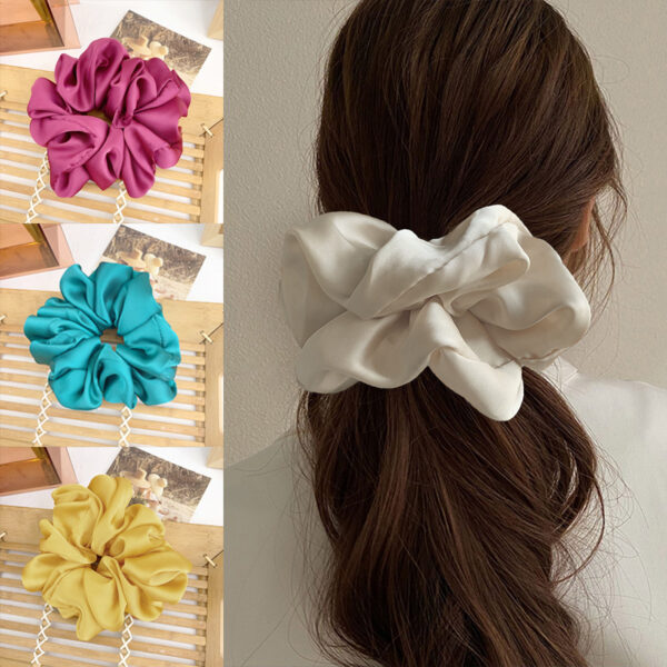 O1CN01tZwDXL1Fdce3OsBBK_1094600510-0-cib Wholesale Oversized Hair Loops, Smooth Satin Fabric Hair Ropes