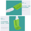 Wholesale White Handle Silicone Cake Split Small Spatula