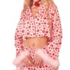 O1CN01tiVFbS1G1RUtRdDjm_2216322010562-0-cib Wholesale Valentine's Day Polyester Exposed Navel Print Casual Set Pajamas