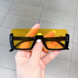 Black Frame Yellow Film