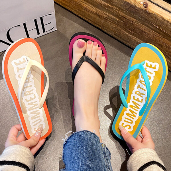O1CN01tj27se1XQwwpyAKl4_2212269772919-0-cib Wholesale PVC Candy Color Casual Flip Flops