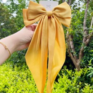 Mango yellow-scarf bow