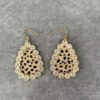 Wholesale Gemstone Inlaid Horse Hair Earrings