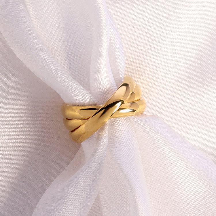 Wholesale Stainless Steel Multi-layer Rings