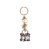 Wholesale New Metal Chain Micro-inlaid Zirconium Key Chain