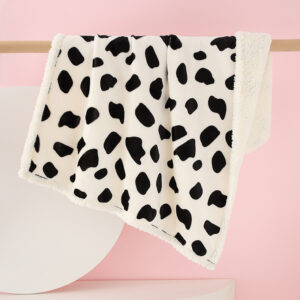 Cashmere Double-sided Blanket Cow / 75*100cm