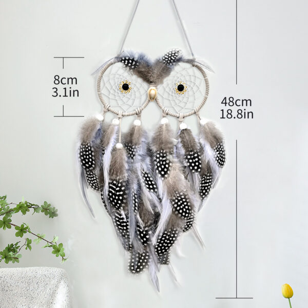 Wholesale Wisdom Bird Owl Dream Catcher Decoration