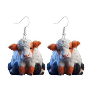 Highland Cow Earrings 8