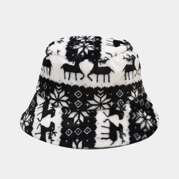 O1CN01tr63i62AbGq1EnVgk_2496528221-0-cib Wholesale Cotton Christmas Deer Pattern Bucket Hat