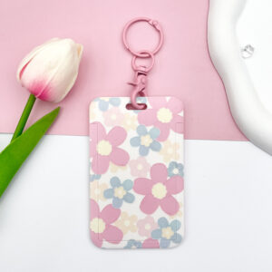 Five Leaf Flower-Pink and Blue + Pink Handcuffs Buckle