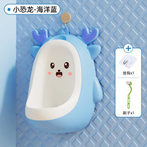 Little Dinosaur Model-Ocean Blue + Hook + Brush