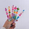Wholesale Cartoon Love Silicone Handmade Bead Pen