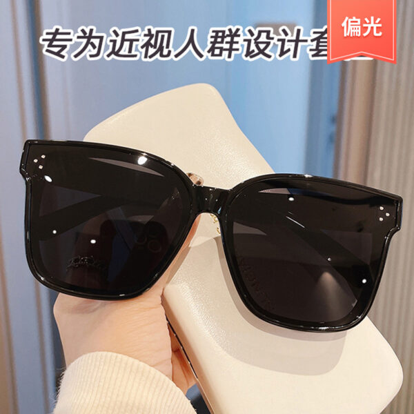Wholesale PC Summer Sunscreen Polarized Set Glasses Myopia Sunglasses
