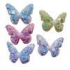 Wholesale Shell Sequin Double Layer Butterfly Kids Hair Accessories