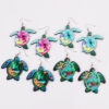 Wholesale Boho Turtle Turtle Acrylic Print Pattern Earrings