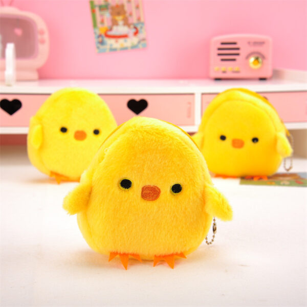 O1CN01u0qDy21dJW600JT0F_2466453715-0-cib Wholesale of New Small Yellow Chicken Fluffy Zero Wallet