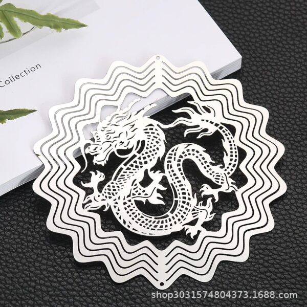 Wholesale Metal Keel Rotating Stainless Steel Wind Chimes