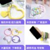 Wholesale Mobile Phone Anti-loss Silicone Heart-shaped Hanging Ring Key Chain