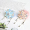 Wholesale Sense of Luxury, Heavy Industry, Shiny Snowflakes, Mink Fur, DIY Wear Pen Beads