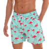 Wholesale 3D Printing Flamingo Fruit Series Polyester Swimwear Shorts