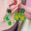 Wholesale Saint Patrick Sunglasses and Acrylic Earrings