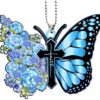 Wholesale Butterfly Acrylic Keychain Accessories