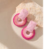 O1CN01uAQuFq1ZBUlAYiV2F_2925713156-0-cib Wholesale Colorful Raffia Metal Earrings
