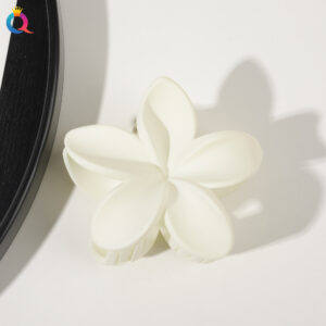 8cm egg flower-frosted milk white / Qiyue factory direct sales