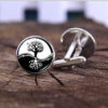 Wholesale Alloy Tree of Life Men's Cufflinks