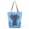 O1CN01uCZBpX1o1cbFl2czJ_3208145165-0-cib Wholesale Polyester Elephant Print Tote Bag