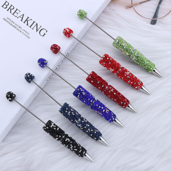 Wholesale DIY Heavy Industry Diamond Set Pure Handmade Full of Diamonds, Personality Luxury Ballpoint Pen