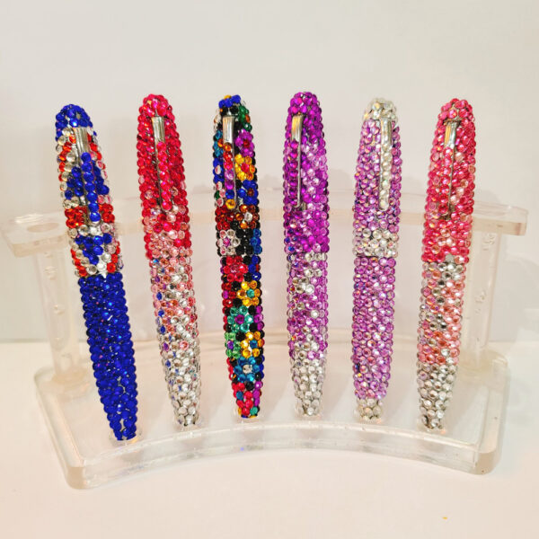 Wholesale Metal Rotating Bling Ball Pen