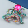 Wholesale Funny Octopus Alloy Brooch