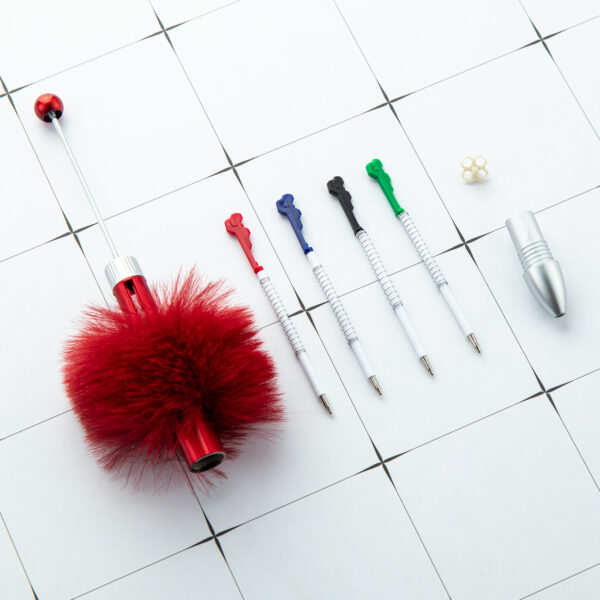O1CN01uHEr8P1cHOsvgsEge_933993575-0-cib Wholesale Beadable Pens Pom Pom Pens Multi-color DIY Pens
