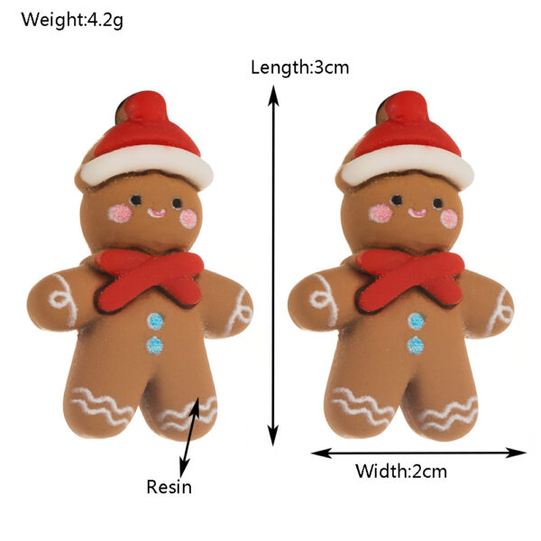 Wholesale Christmas Cartoon Sweet Childlike Earrings
