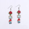 Wholesale Christmas Santa Claus Elk Snowflake Earrings