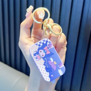 Purple-sanrio flip game console