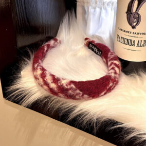 Red and white pattern