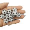 Wholesale 20MM Resin Football Diamond Inlaid Tree Ball Beads Loose Beads