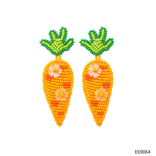 O1CN01uNjlDC1rUQEjIXcXB_997085634-0-cib Wholesale Easter Beads Carrot Earrings
