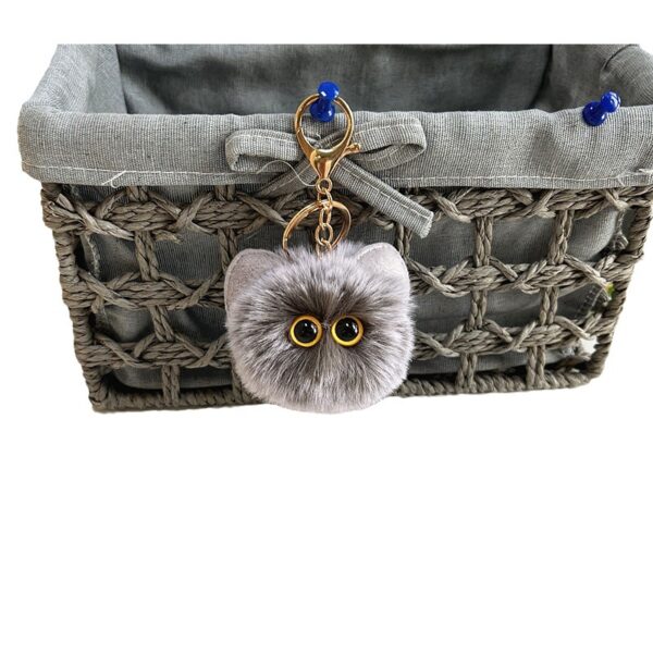 O1CN01uP38r01fm28VAnlth_2212485874048-0-cib Wholesale Blush Cat Ball Plush Doll Keychain