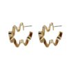 Wholesale Exaggerated Irregular Shaped Copper Earrings