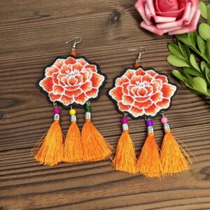 13-Big Peony Tassel (Orange)