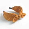 Wholesale Cashew Flower Wide Edge Fabric Headband