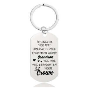W00040 Keychain Silver